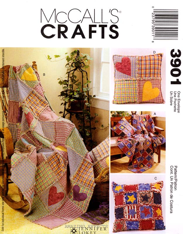 McCalls pattern # 3901 is new. Retail price is $14.95. Stored and 