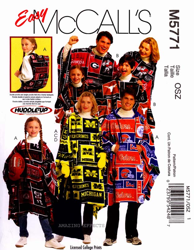 McCalls pattern # M5771 is new. Retail price is $15.95. Stored and 