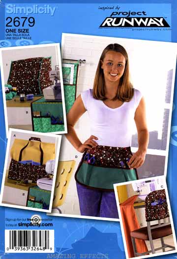 Simplicity pattern #2679 is new. Retail price is $16.95. Stored and 